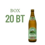 Andechs Kloster Hell alkoholfrei birra lager analcolica BOX 20 bt