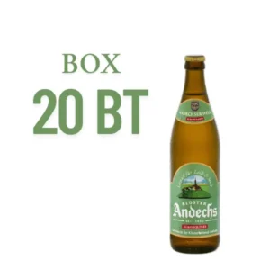 Andechs Kloster Hell alkoholfrei birra lager analcolica BOX 20 bt