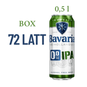 BAVARIA 0.0 IPA birra analcolica 0.0% senza alcol BOX 72 lattine da 0,5 l spedizione gratuita