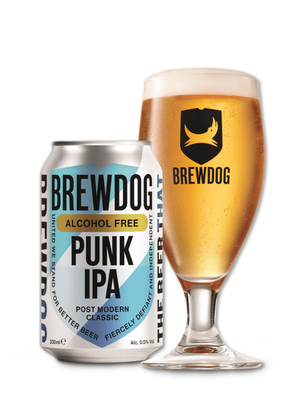 BrewDog Punk IPA AF birra IPA analcolica artigianale 0.5% 1 sola lattina da 33 cl - immagine 2