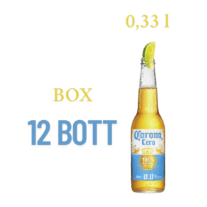 CORONA CERO 0.0 birra analcolica lager 0.0% alcol 100% naturale BOX 12 bottiglie da 33 cl