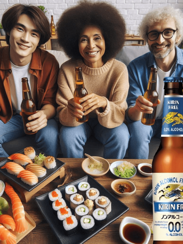 Kirin free 0.0 Ichiban birra analcolica lager senza alcol zero zuccheri 1 sola bottiglia 33 cl - immagine 3