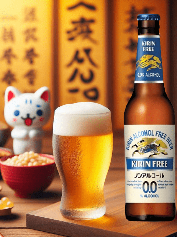 Kirin free 0.0 Ichiban birra analcolica lager senza alcol zero zuccheri 1 sola bottiglia 33 cl - immagine 5
