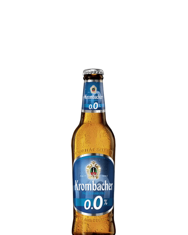 Krombacher 0.0 birra analcolica pils 0.0% senza alcol 1 bottiglia da 33 cl