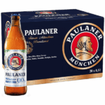Paulaner 0.0 birra analcolica chiara Weissbier alkoholfrei 0,0% box 20 bottiglie da 0,5 l