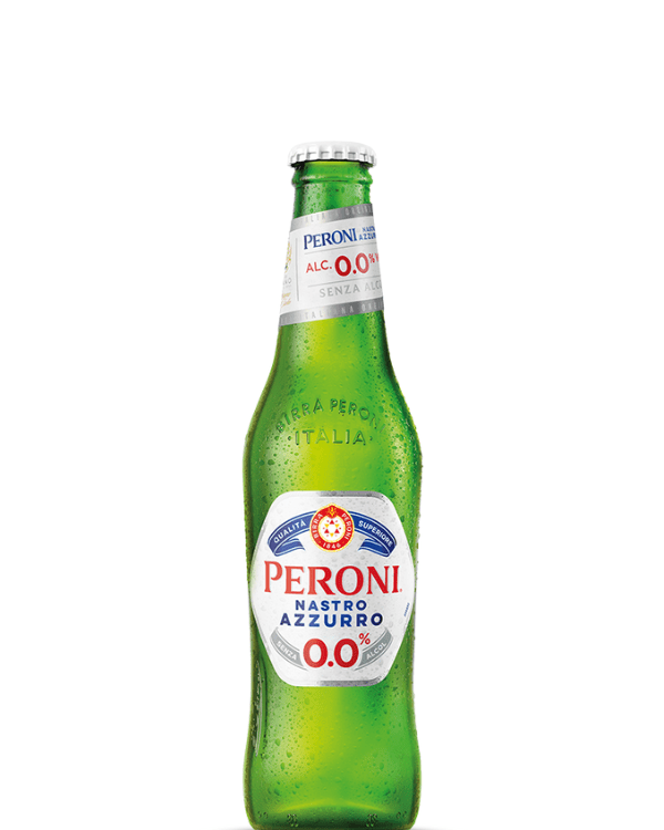Peroni Nastro Azzurro 0.0 birra analcolica lager 0,0% alcol 33 cl