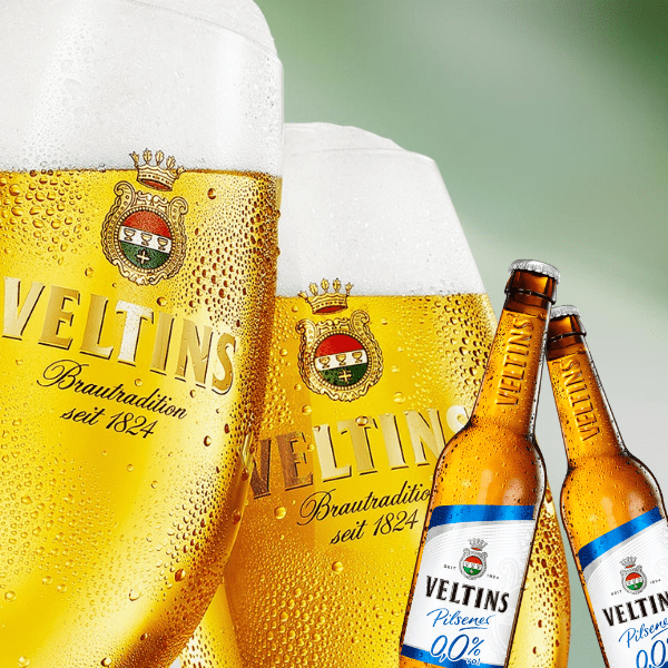 Veltins 0.0 birra analcolica pilsener alcohol free beer 0,0% 33 cl - immagine 3