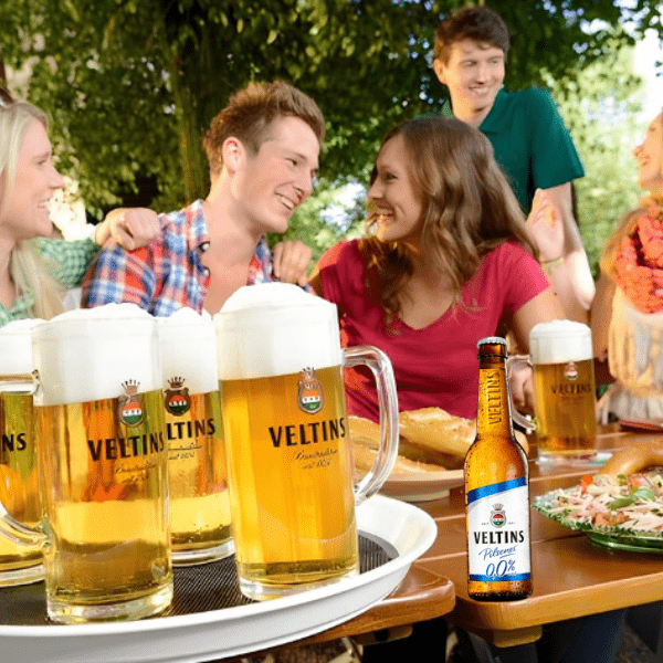 Veltins 0.0 birra analcolica pilsener alcohol free beer 0,0% 33 cl - immagine 2