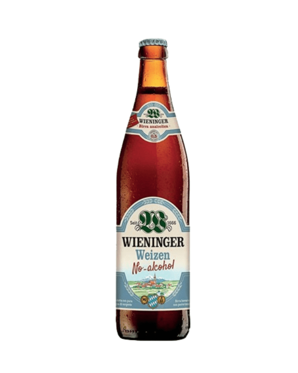 Wieninger Hefe Weizen no alcohol birra analcolica weizen bavarese 0,5% 0,5 l